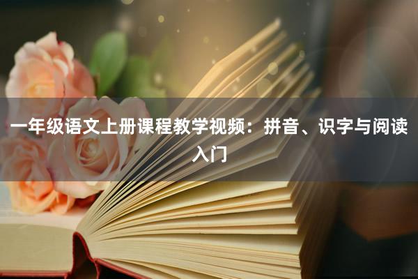 一年级语文上册课程教学视频：拼音、识字与阅读入门